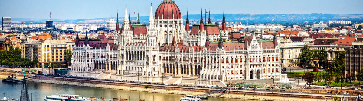 Hungarian Parliament Building – day view from the Castle Hill