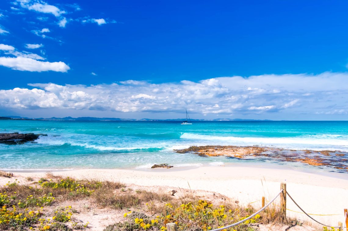 Playa en Formentera