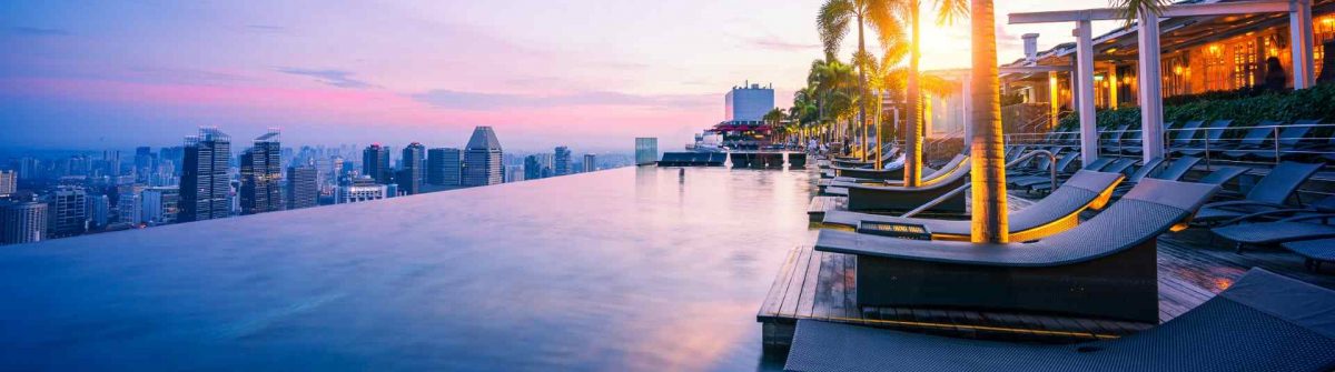 Marina Bay Sands Hotel infinity pool