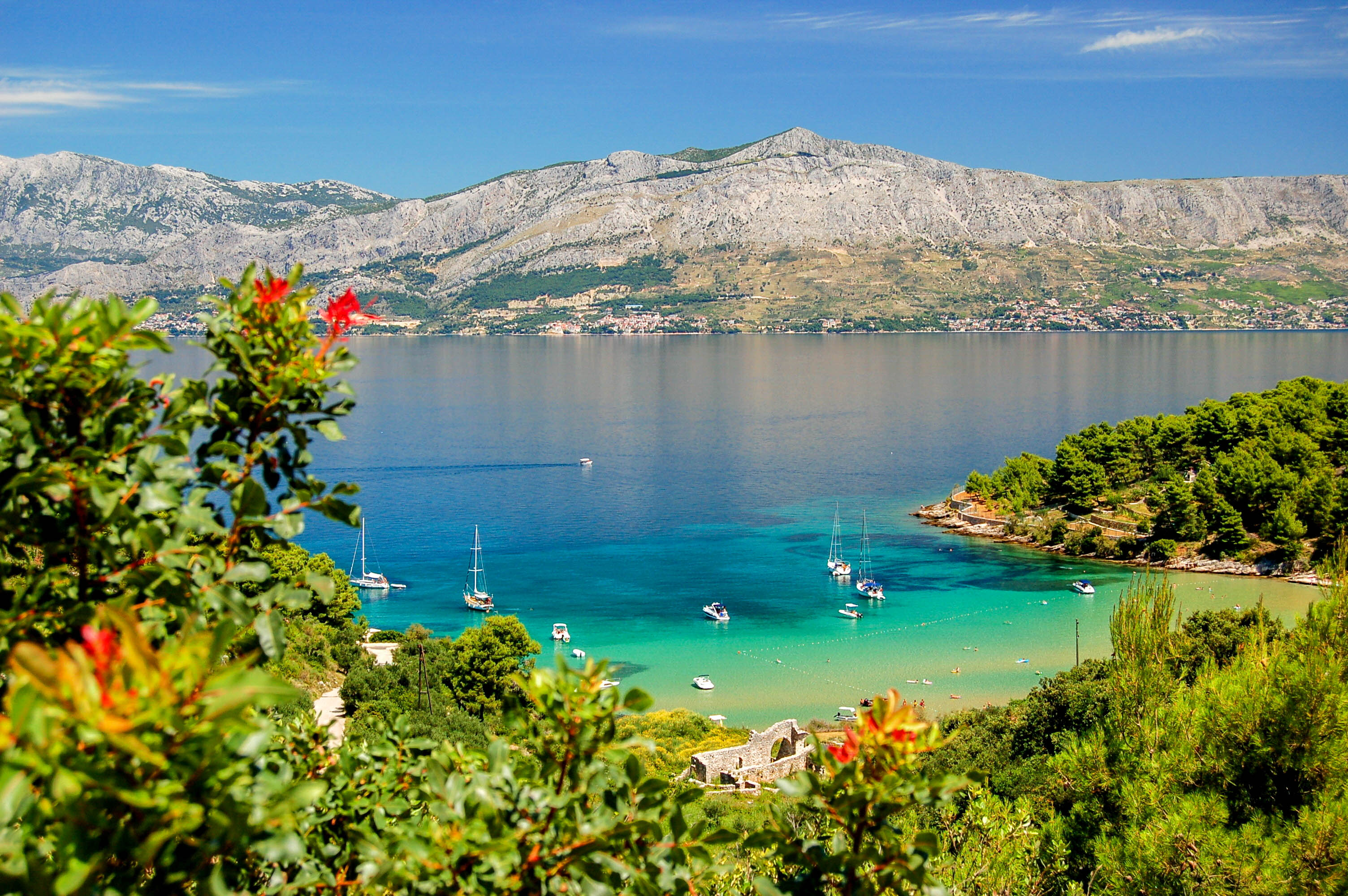 Isla de Brac en Croacia playa
