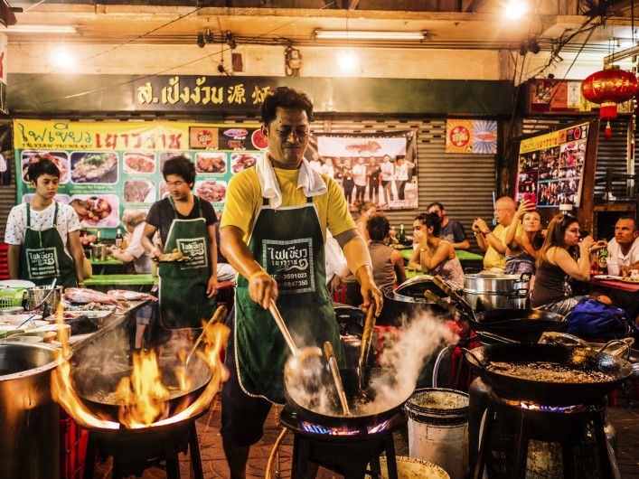 Los mejores mercados de comida callejera