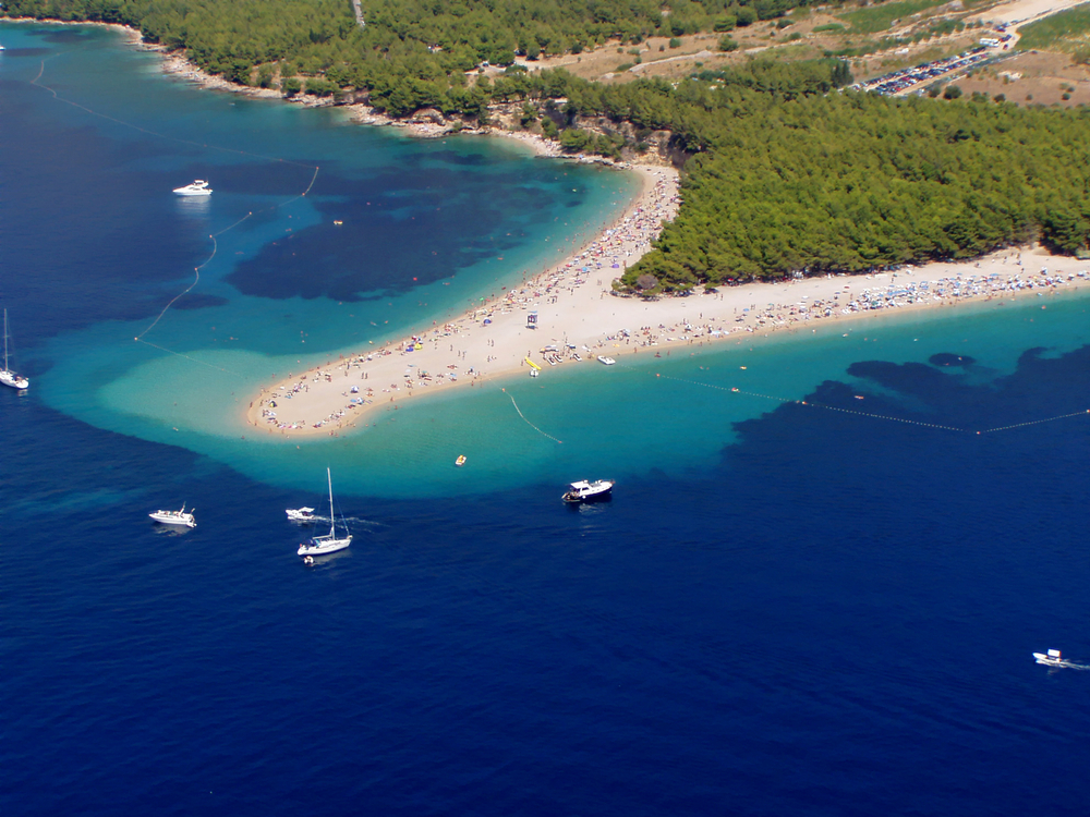 La isla de Brac en Croacia