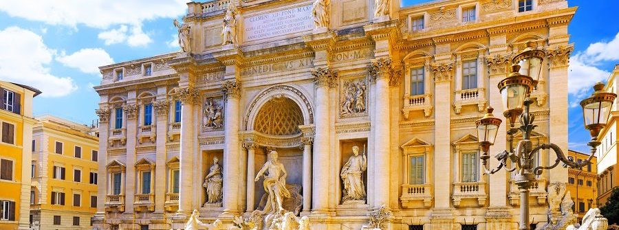 Fontana di Trevi en Roma