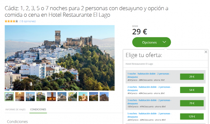 hotel en arcos de la frontera