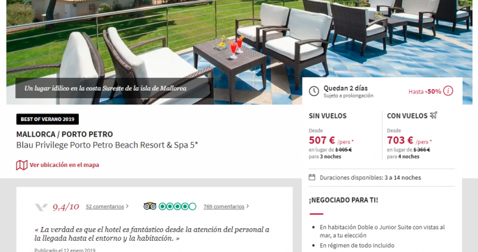 TODO INCLUIDO EN MALLORCA