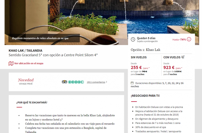 vacaciones en Tailandia