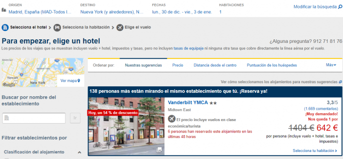 Nochevieja en Nueva York