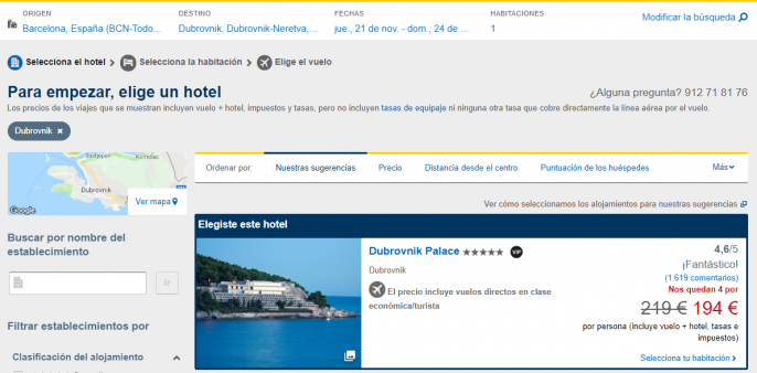 Escapada de lujo a Croacia