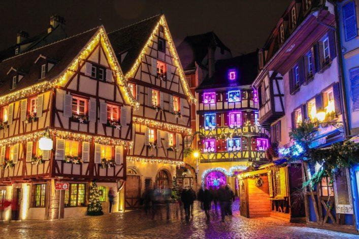 Christmas in Alsace in the city of Colmar