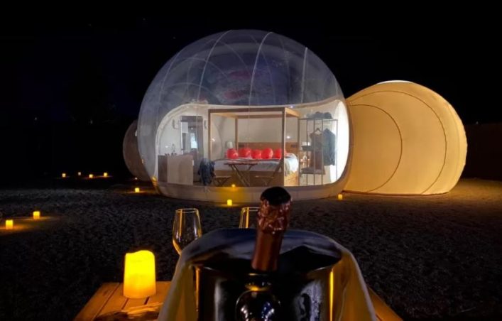 Hoteles burbuja cerca de Madrid