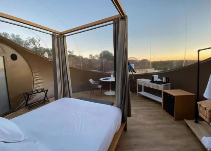 Hoteles burbuja cerca de Madrid