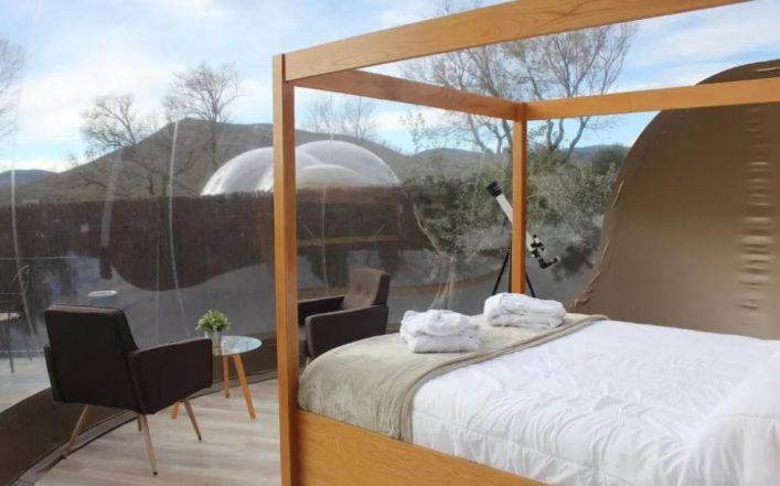 Hoteles burbuja en Valencia